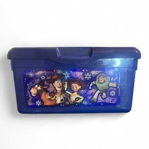 Vintage Disney‎ Purple Toy Story & Friends Huggies Baby Wipes Container Empty